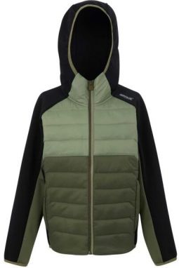 REGATTA OUTDOORS KIELDER IX HYBRID JR Detská bunda, zelená, veľkosť