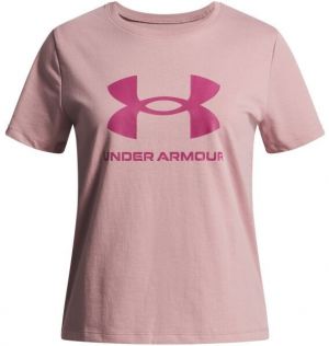 Under Armour BIG LOGO Dievčenské tričko, ružová, veľkosť XL