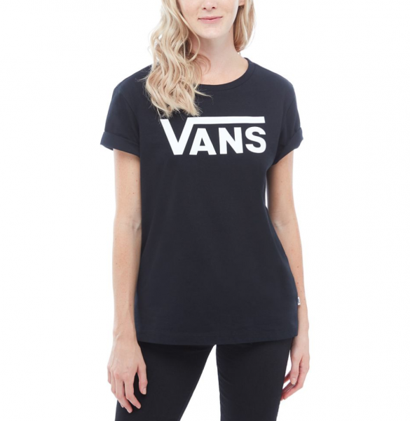 Vans WM FLYING V CREW TEE Dámske tričko, čierna, veľkosť