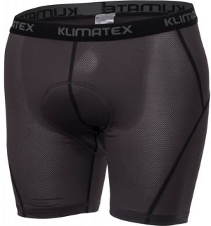 Klimatex JAX Pánske cyklistické spodky, tmavo sivá, veľkosť XXL