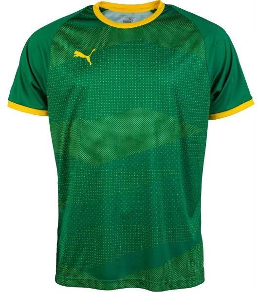 Puma KC LIGA JERSEY GRAPHIC Pánsky futbalový dres, zelená, veľkosť