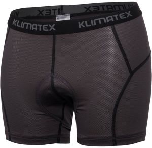 Klimatex Dámske cyklistické spodky Dámske cyklistické spodky, tmavo sivá, veľkosť XL