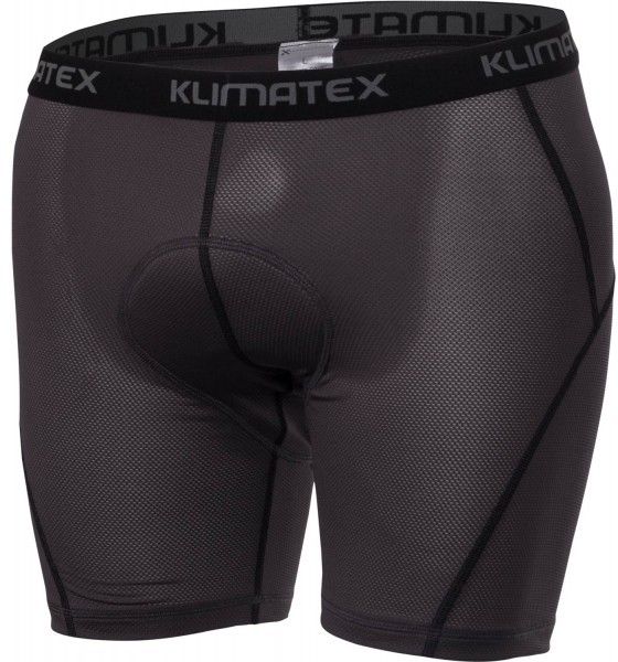 Klimatex JAX Pánske cyklistické spodky, tmavo sivá, veľkosť XXL