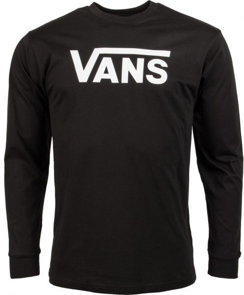 Vans MN VANS CLASSIC LS Pánske tričko s dlhým rukávom, čierna, veľkosť