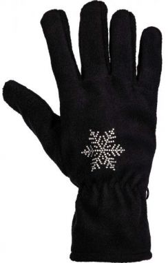Willard MIJAKOSA Dámske flísové rukavice, čierna, veľkosť