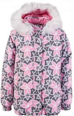 Lewro PAMILA Dievčenská zimná bunda, ružová, veľkosť