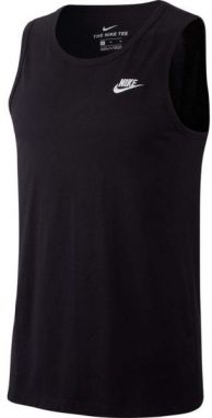 Nike NSW CLUB - TANK Pánske tielko, čierna, veľkosť