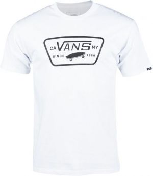 Vans MN FULL PATCH Pánske tričko, biela, veľkosť