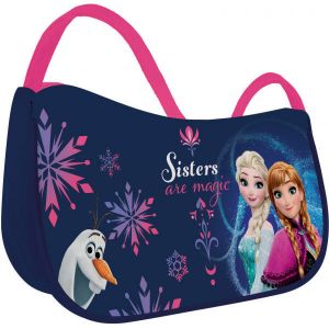 Oxybag NAOMI FROZEN Detská taška cez rameno, tmavo modrá, veľkosť os
