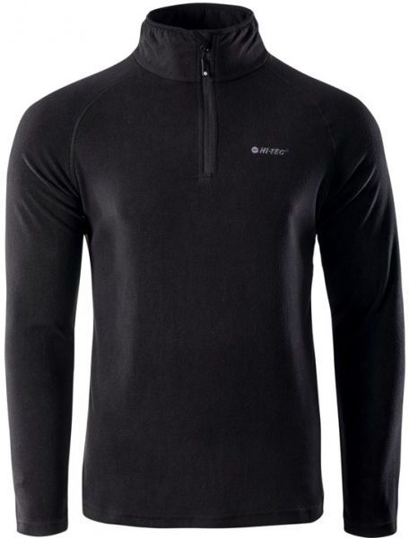 Hi-Tec DILASO Pánska microflísová mikina, čierna, veľkosť XXL