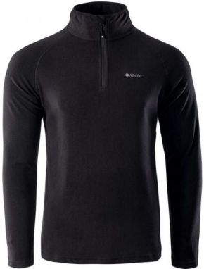 Hi-Tec DILASO Pánska microflísová mikina, čierna, veľkosť XXL