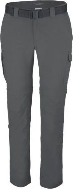 Columbia SILVER RIDGE II CONVERTIBLE PANT Pánske outdoorové nohavice, tmavo sivá, veľkosť