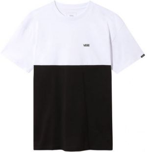 Vans MN COLORBLOCK TEE Pánske tričko, čierna, veľkosť