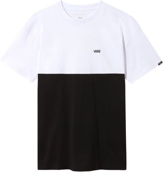 Vans MN COLORBLOCK TEE Pánske tričko, čierna, veľkosť