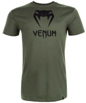 Venum CLASSIC T-SHIRT Pánske tričko, tmavo zelená, veľkosť XXL