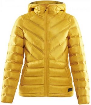 Craft LIGHTWEIGHT DOWN Dámska zimná bunda, žltá, veľkosť S