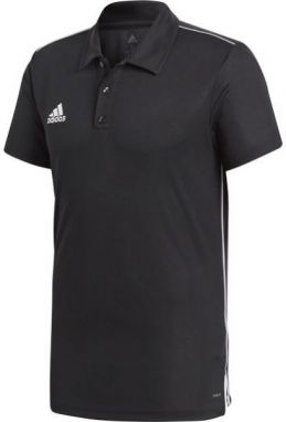 adidas CORE18 POLO Polo tričko, čierna, veľkosť