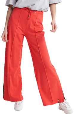 Superdry EDIT WIDE LEG JOGGER Dámske nohavice, červená, veľkosť
