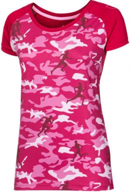 PROGRESS CONTACT MAN Dámske športové tričko, ružová, veľkosť