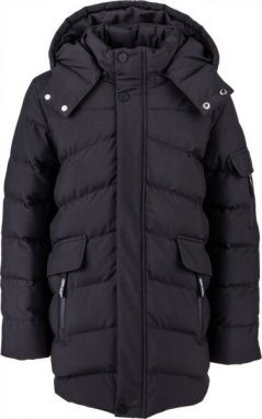 Lewro SAIFUL Chlapčenský zimný kabát, čierna, veľkosť