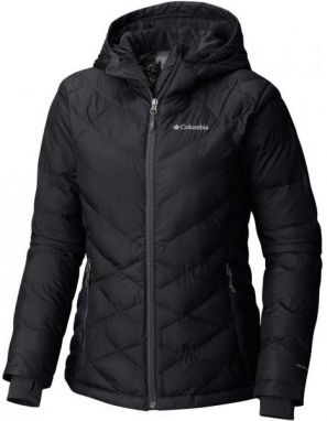 Columbia HEAVENLY HOODED JACKET Dámska bunda, čierna, veľkosť