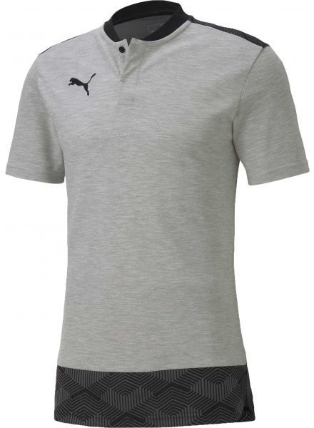 Puma TEAM FINAL 21 CASUALS POLO Pánske tričko, sivá, veľkosť XXL