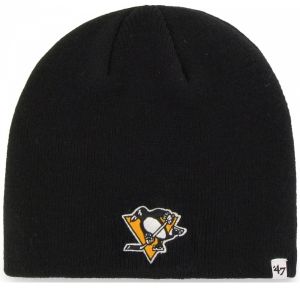 47 NHL PITTSBURGH PENGUINS BEANIE Zimná čiapka, čierna, veľkosť