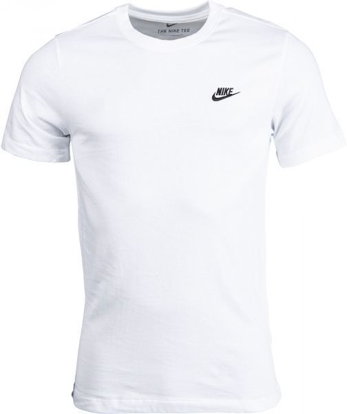Nike SPORTSWEAR CLUB Pánske tričko, biela, veľkosť XXL