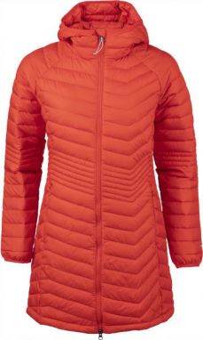 Columbia POWDER LITE MID JACKET Dámska dlhá zimná bunda, oranžová, veľkosť
