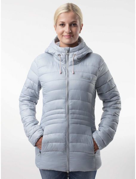 LOAP JEVANA Dámska zimná bunda, sivá, veľkosť