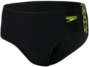 Speedo BOOMSTAR SPLICE 6.5 CM BRIEF Chlapčenské slipové plavky, čierna, veľkosť