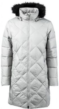 Columbia ICY HEIGHTS II MID LENGTH DOWN JACKET Dámska zimná bunda, sivá, veľkosť