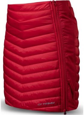 TRIMM RONDA Dámska zateplená sukňa, červená, veľkosť