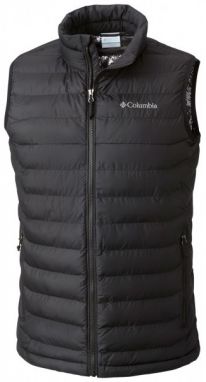 Columbia POWDER LITE VEST Pánska zimná  vesta, čierna, veľkosť