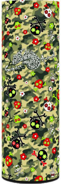 Suspect Animal ARMY Dámska multifunkčná šatka, zelená, veľkosť