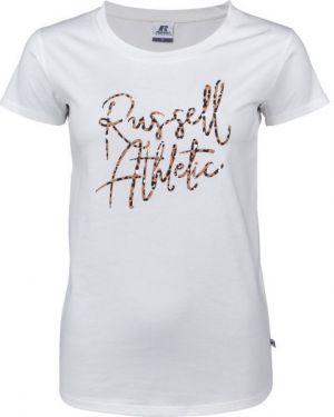 Russell Athletic S/S CREWNECK TEE SHIRT Dámske tričko, biela, veľkosť