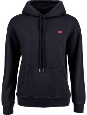 Levi's® STANDARD HOODIE Dámska mikina, čierna, veľkosť