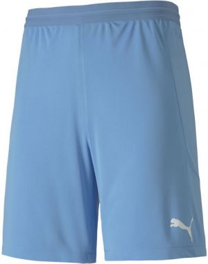 Puma TEAM FINAL 21 KNIT SHORTS Pánske šortky, svetlomodrá, veľkosť