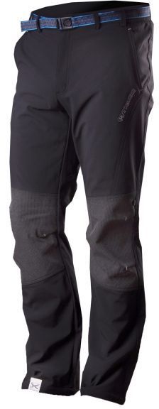 TRIMM JURRY Pánske softshellové nohavice, čierna, veľkosť XXXL