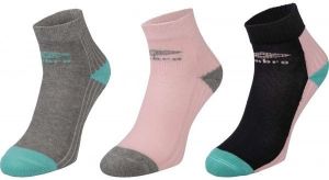 Umbro SPORT SOCKS 3P Detské ponožky, ružová, veľkosť 32/35