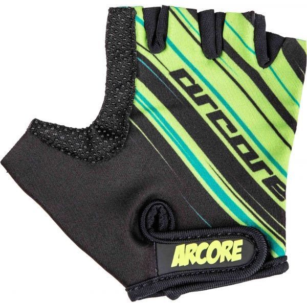 Arcore ZOAC Detské cyklistické rukavice, čierna, veľkosť 4Y
