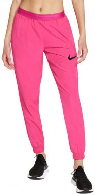 Nike SWOOSH RUN TRK PANT W Dámske bežecké nohavice, ružová, veľkosť