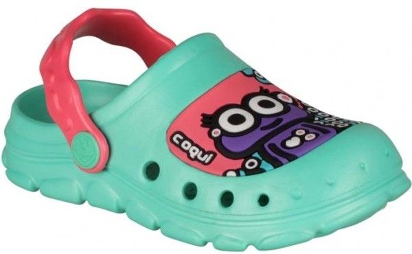 Coqui STONEY Detské sandále, zelená, veľkosť