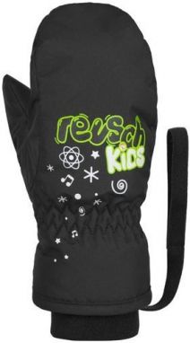 Reusch KIDS MITTEN Lyžiarske rukavice, čierna, veľkosť