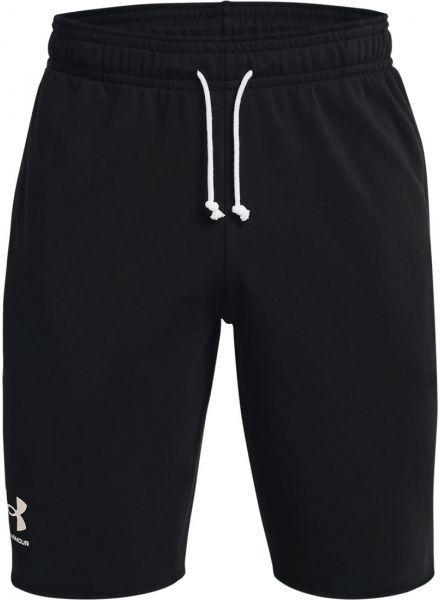 Under Armour RIVAL TERRY SHORT Pánske kraťasy, čierna, veľkosť