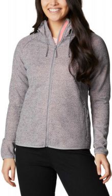 Columbia PACIFIC POINT FULL ZIP HOODIE Dámska mikina, sivá, veľkosť