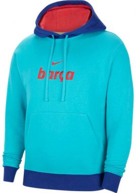 Nike FCB M NSW CLUB HOODIE PO BB Pánska mikina, tyrkysová, veľkosť