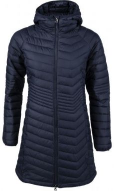 Columbia POWDER LITE MID JACKET Dámska dlhá zimná bunda, tmavo modrá, veľkosť