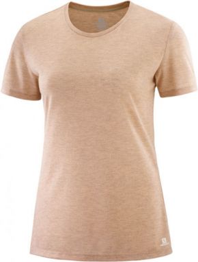 Salomon COMET SHORT SLEEVE TEE W Dámske tričko, lososová, veľkosť S