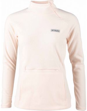 Columbia ALI PEAK 1/4 ZIP FLEECE Dámska mikina, lososová, veľkosť